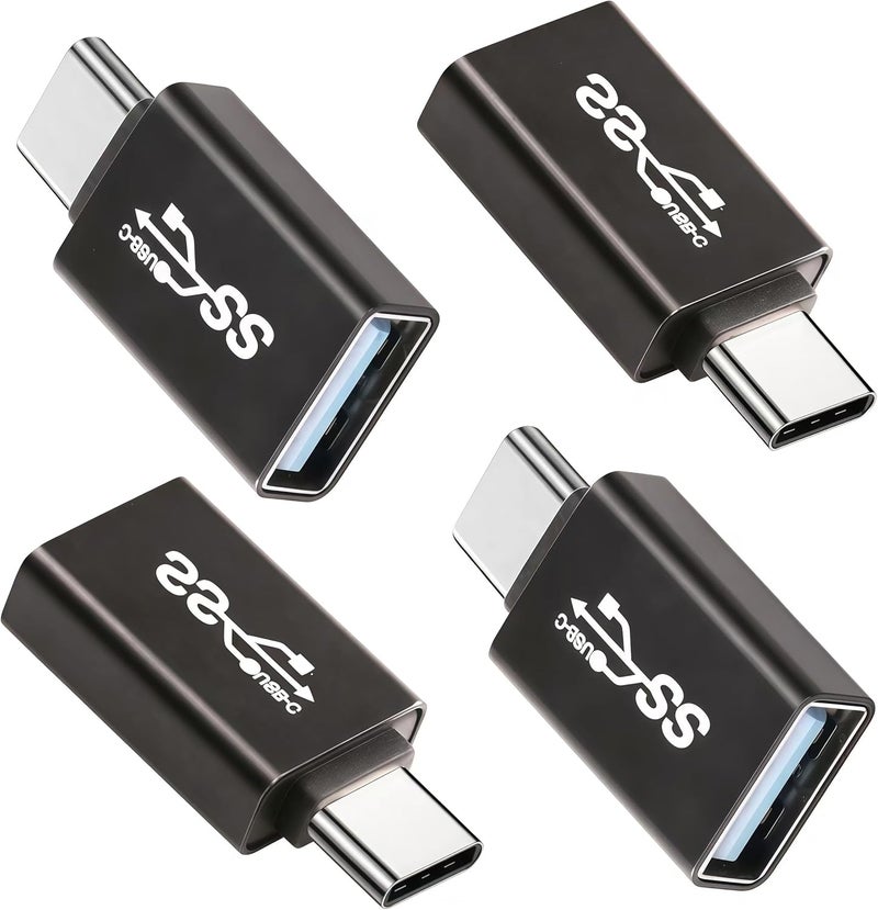 Pastall 𝟒𝐏𝐚𝐜𝐤 𝐔𝐩𝐠𝐫𝐚𝐝𝐞𝐝 Usb3.1 to USB C Adapter.USB Type C Male to USB 3.1 Female OTG Converter.Usbc to USB Adapter for iPhone 15 Pro Max Plus,MacBook Pro Air,Samsung Galaxy,ipad - Image 1
